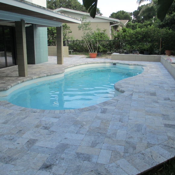 Travertine Pool Deck Travertine Pavers for Pools Deck Travertine